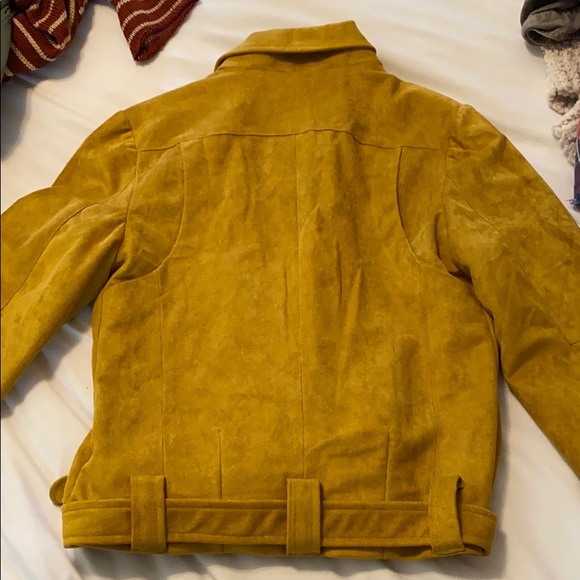 Like new!! Mustard yellow blazer/jacket - Picture 4 of 5